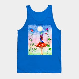 Redhead witch and ginger kitty Tank Top